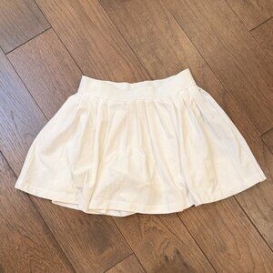 Athleta Girls Cream/White Skirt/Skort Small or 7
